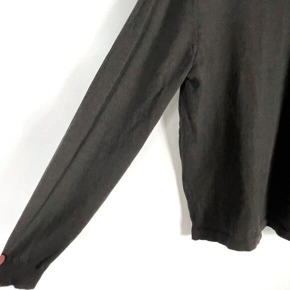 Hugo Boss Brown Sweater Virgin Wool V-Neck Pullover Long Sleeve‎ Sz XL Men - Picture 3 of 8